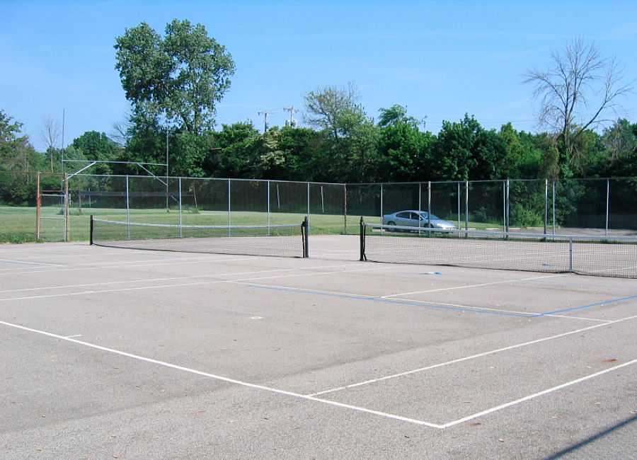 Courts before pickleball